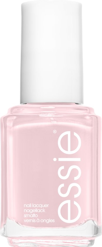 Flesje Essie nagellak in een zachte, lichte roze tint.