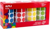 APLI Kids | Gekleurde stickers 3 vormen - 20 mm