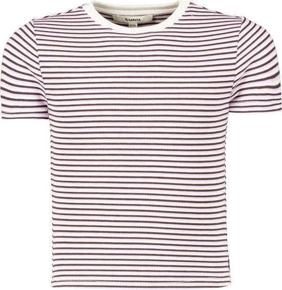 GARCIA T-Shirt Filles Violet - Taille 128/134
