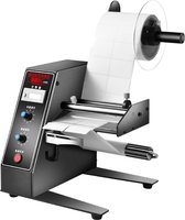 Luxiqo® Automatische Labeldispenser - Labelmachine - Labelapplicator - Stickerscheider - Automatische Labelstripmachine - Zwart