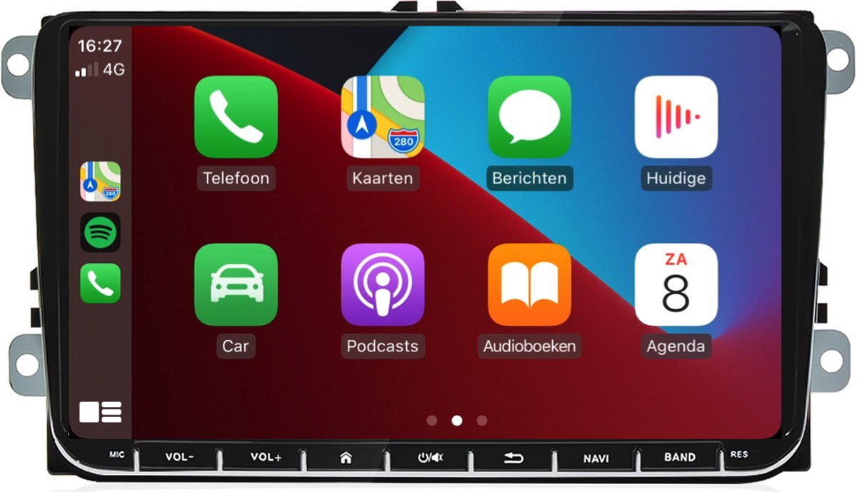 9 INCH Seat Draadloos CarPlay | Android 10