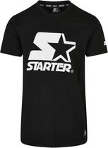 Starter Heren Tshirt -L- Logo Zwart