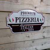 Tekstbord PIZZERIA "The Italian Taste" Terras Overkapping Keuken Mancave