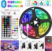 Fastsurfe- 5050 Led Strip - Bluetooth  - 5 Meter - Lampen - Muziek - Backlight - Lint - Decoratie