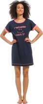 Rebelle dames nachthemd 11221-420-2 - Blauw - 46