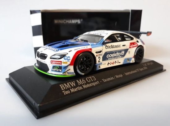 BMW M6 GT3 #2 Teo Martin Motorsport International GT Open 2016 - 1:43 - Minichamps