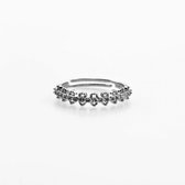 Lace Dream Ring - Dottilove - Zirkonia - 14K Witgoud Verguld - One Size Dames Ring