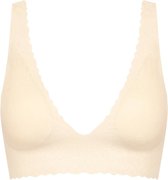 Sloggi dames Zero Feel Lace Top 2.0  - S  - Creme