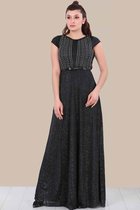HASVEL-Maxi jurk Dames -Zwarte Jurk - Maat XS-Galajurk-Avondjurk- HASVEL-Maxi Dress Women -Black Dress - Size XS-Prom Dress-Evening Dress