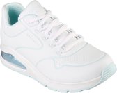 Skechers- 155629/wlbl uno 2 air feels- witte sneaker- maat 42