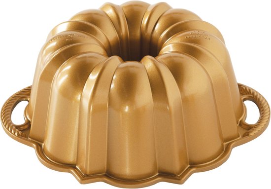 Tulband Bakvorm "6-Cup Anniversary Bundt Pan" - Nordic Ware | Premier Gold
