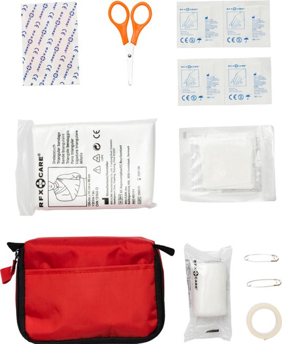Ehbo Set First Aid Kit Eerste Hulp Verbanddoos Pleisters Mitella Gaas 8652