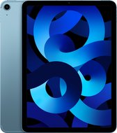 Bol.com Apple iPad Air (2022) - 10.9 inch - WiFi + 5G - 256GB - Blauw aanbieding