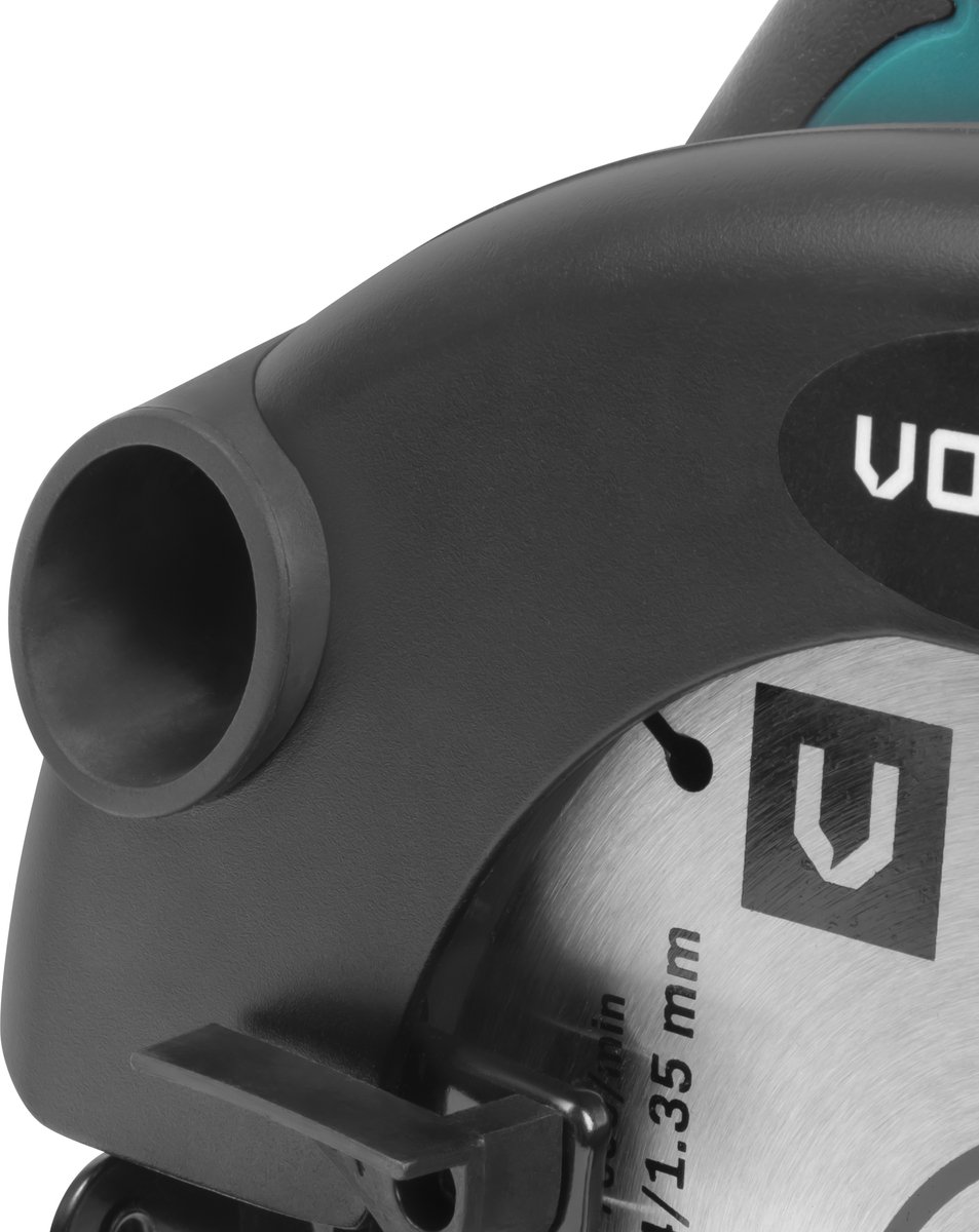 VONROC Cirkelzaag 1200W – 185mm – Incl. parallelgeleider en 24-tands zaagblad voor hout – foto 5