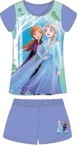 Disney Frozen Shortama - Elsa - blauw - maat 122