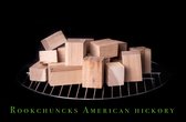 Eigen productie - Rook Chunks 'Hickory' 1kg = 4000 ml = 4 liter ( LEVERING MEESTAL BINNEN DE 2 A 3 WERKDAGEN )