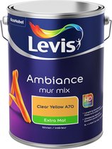 Peinture pour les murs Levis Ambiance - Extra Mat - Yellow Clair A70 5 L.