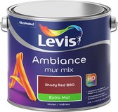 Levis Ambiance Muurverf - Extra Mat - Clear Red B80 - 2.5L