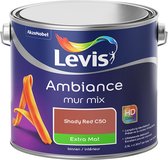 Levis Ambiance Muurverf - Extra Mat - Shady Red C50 - 2.5L