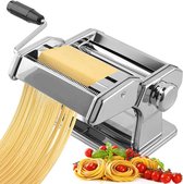 BaseCore® - Pastamachine - Pastamaker - Spaghetti - Noedels - 8 Verstelbare Instellingen - RVS - Makkelijk te Gebruiken en Reinigen