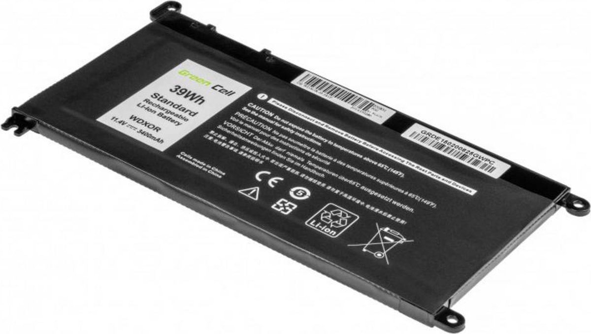 Green Cell DE150 laptop reserve-onderdeel Batterij/Accu