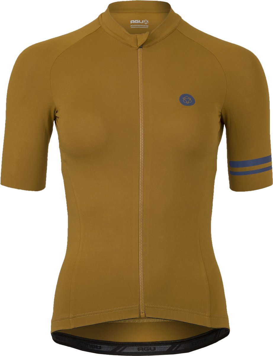 AGU Solid Fietsshirt III Trend Dames - Bruin - S