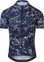 AGU Marble Fietsshirt Trend Heren - Blauw - L