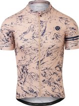 AGU Marble Fietsshirt Trend Heren - Roze - XL