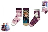 Frozen sokken - Disney - Elsa - Olaf - 3 paar - maat 27/30