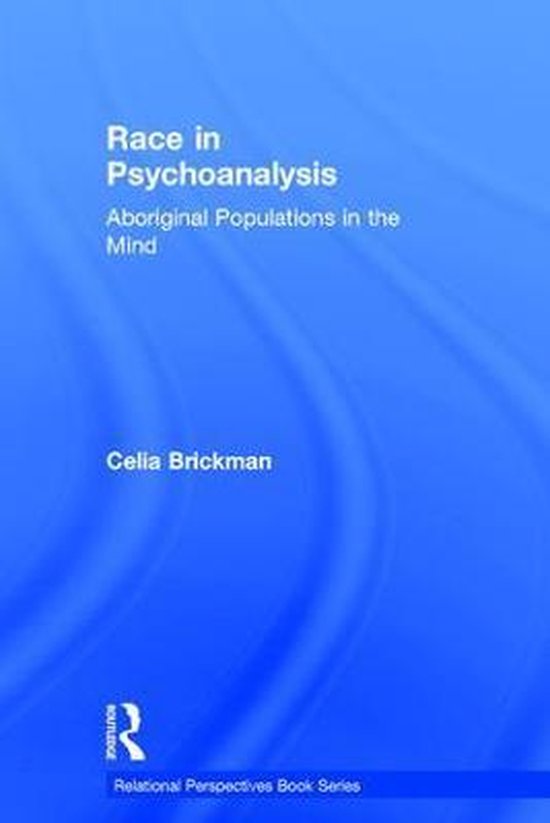 Relational Perspectives Book Series- Race in Psychoanalysis - cover