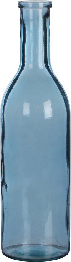 Mica Decorations rioja bouteille en verre bleu clair dimensions en cm: 50 x 15