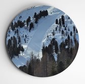 jgj op aluminium muurcirkel | Wanddecoratie Turquoise | Cartoons en Karakters | Fotograaf: Roel  van den Bekerom | Muurcirkel dibond 40cm