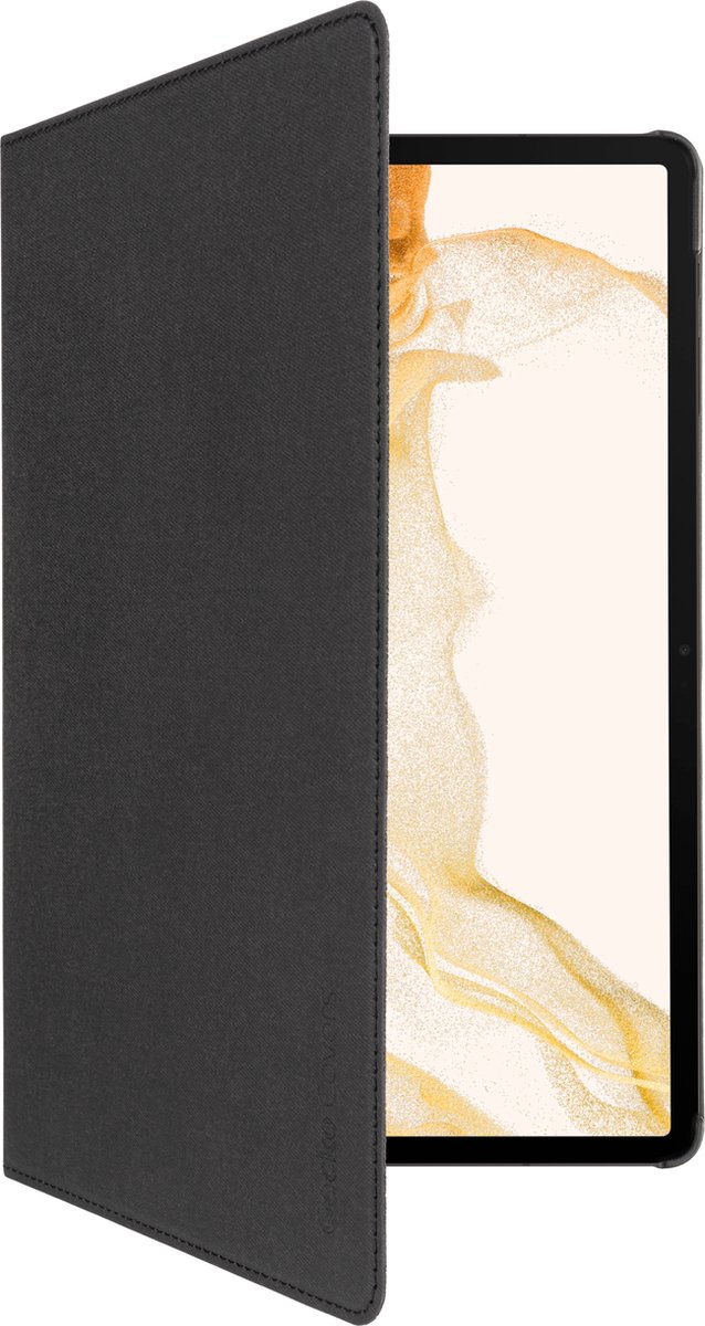 Gecko Covers Hoes geschikt voor Samsung Galaxy Tab S8+ - Easy-Click 2.0 Cover - Zwart
