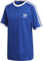 adidas Originals 3 Str Tee T-shirt Vrouwen blauw DE34/FR36