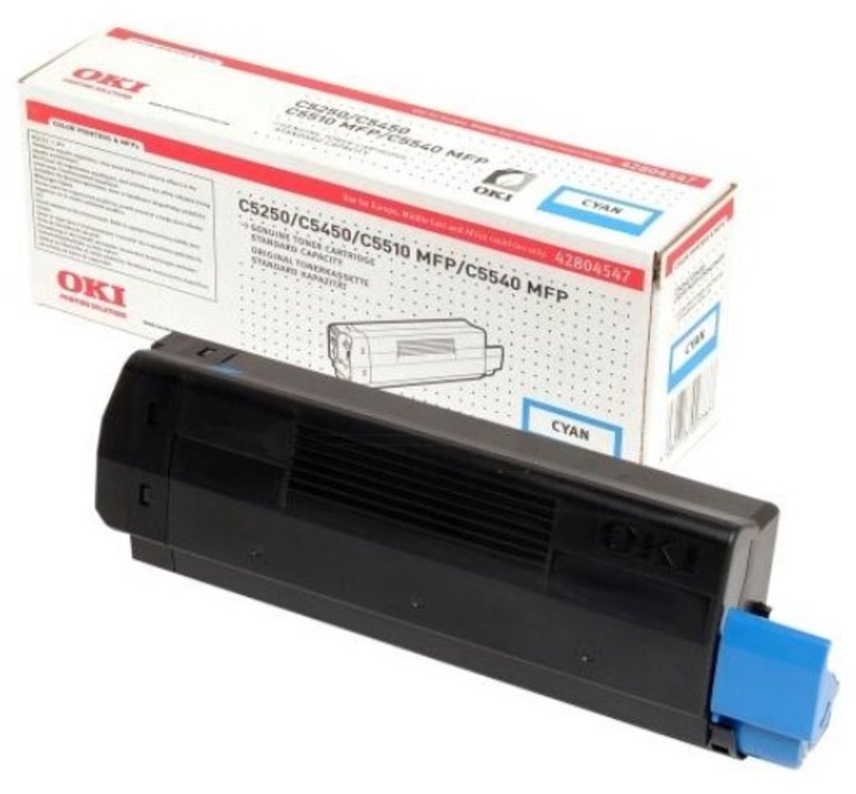 Oki Toner C5250 blauw