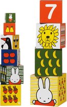 Bambolino Toys - Nijntje stapelkubus met 10 blokken - educatief speelgoed