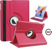 LuxeBass Hoesje geschikt voor  iPad 10.2 (2019 / 2020) - 360° Bookcover - Roze - telefoonhoes - gsm hoes - telefoonhoesjes