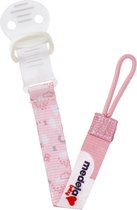 Medela Baby Speenkoord Fopspeenhouder Gebruiksvriendelijke clip universele pasvorm - Powdery Pink