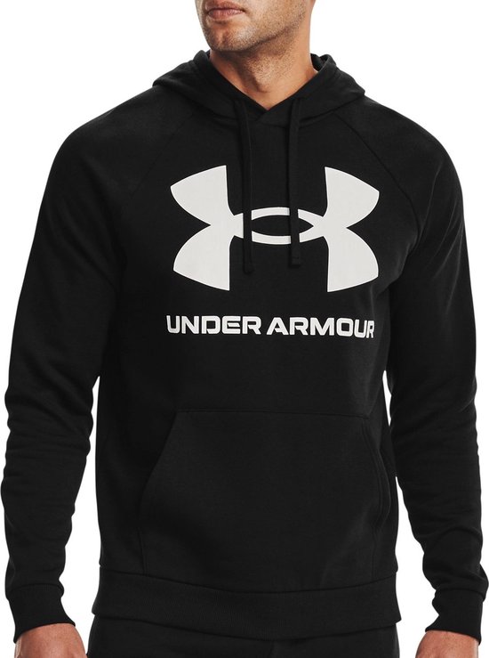 Under Armour - UA Rival Fleece Big Logo HD - Noir / / White Onyx - Homme -  Taille S | bol.com