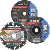 Metabo 626879000 Doorslijpschijf recht 3-delig 76 mm 3 stuk(s)