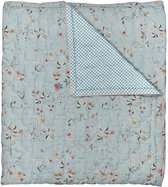 Pip Studio Tokyo Blossom light blue quilt - 270x260 cm