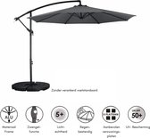 FLY-Parasol-Tuinparasol-3Meter-Zon-UV-Kantelbaar-Inklapbaar