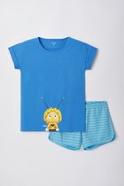 Woody pyjama meisjes/dames - koningsblauw - Maya de Bij - 221-1-CPI-Z/840 - maat S