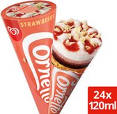 24 stuks Cornetto Fraise