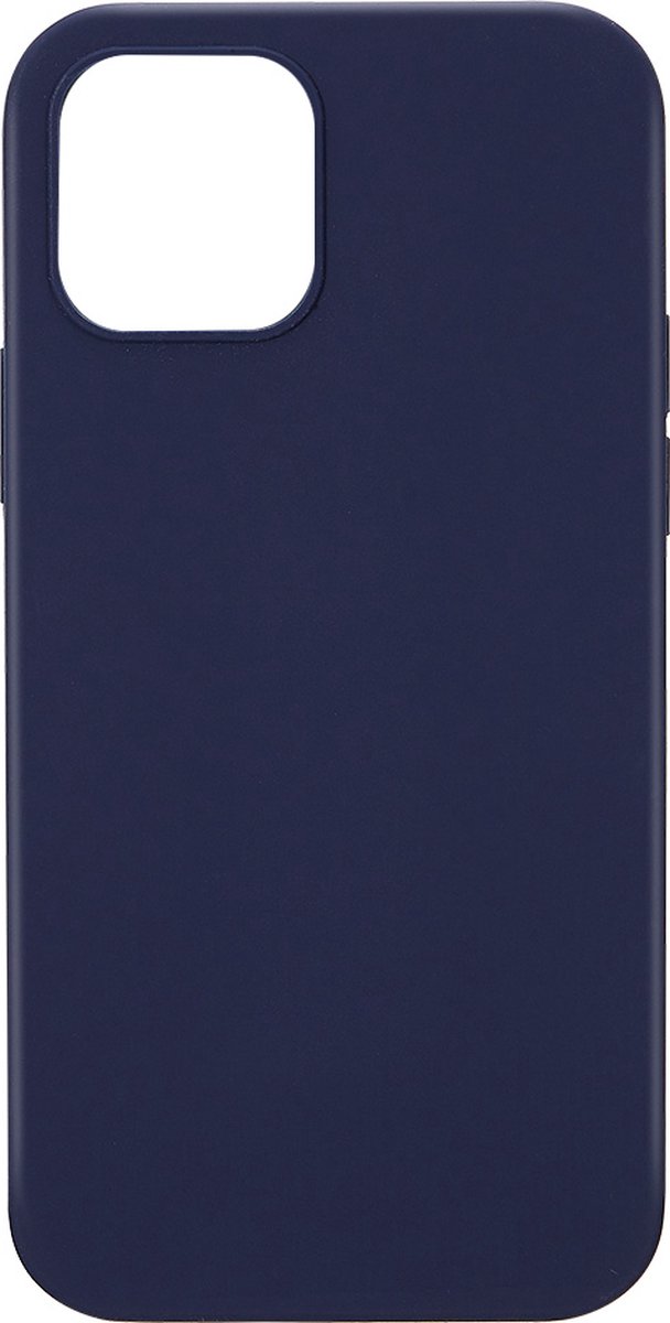 WAEYZ - Hoesje Back Cover Hoes Geschikt voor iPhone 13 ProMax Siliconen Achterkant Hoes Blauw - Geschikt voor iPhone 13 ProMax - Hoesje Cover Hoes Siliconen Blauw