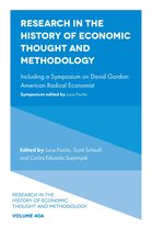 Research in the History of Economic Thought and Methodology 40 - Research in the History of Economic Thought and Methodology