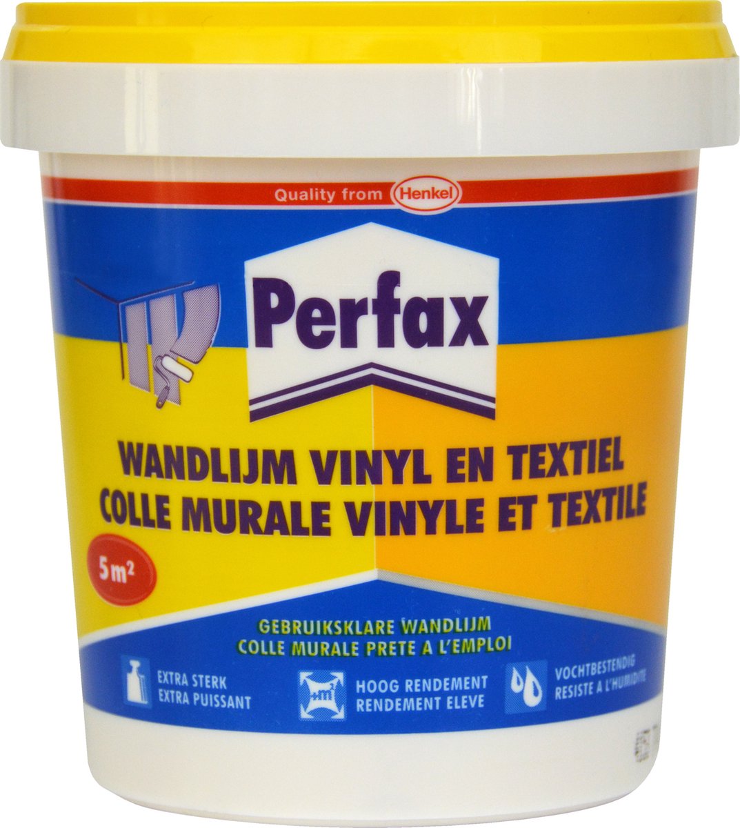 Perfax Vinyl En Textiel - Wandlijm - 750gram - Wand lijm