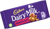 Cadbury Dairy Milk Fruit & Nut Chocolate Bar - 110g x 2
