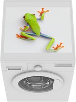 Wasmachine beschermer mat - Kikker - Dieren - Groen - Breedte 55 cm x hoogte 45 cm