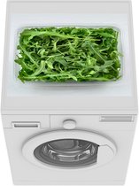 Wasmachine beschermer mat - Rucola salade in een plastic bak - Breedte 55 cm x hoogte 45 cm
